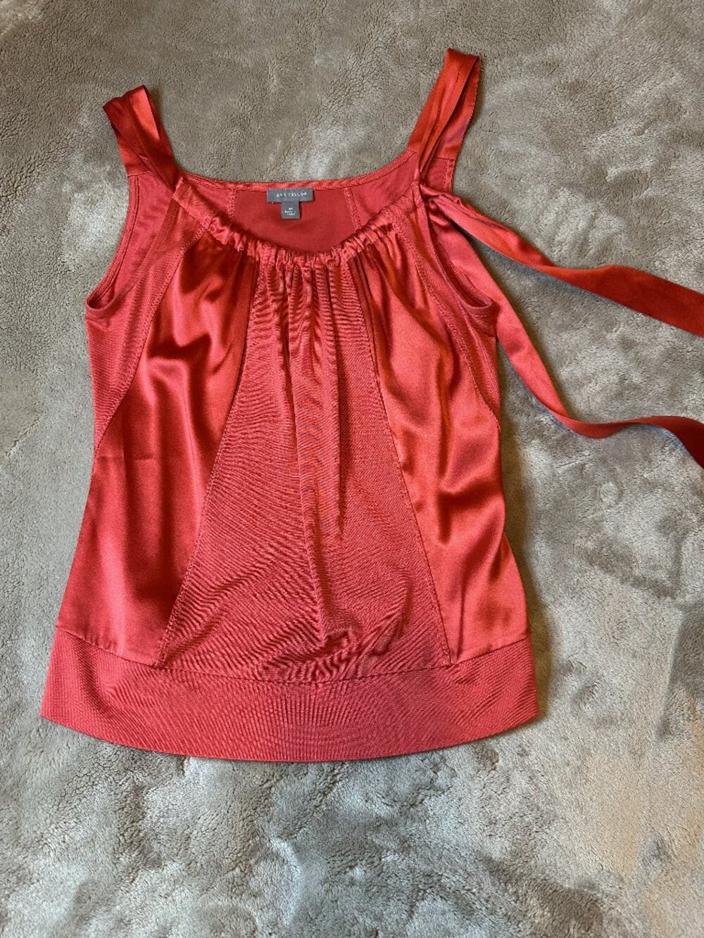 Ann Taylor Brand, X-Small Sleeveless, Silk/Cotton top